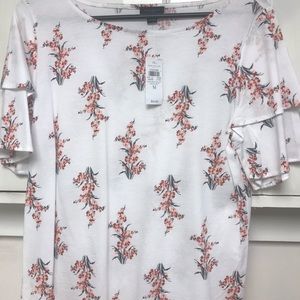 shoet sleeve floral shirt